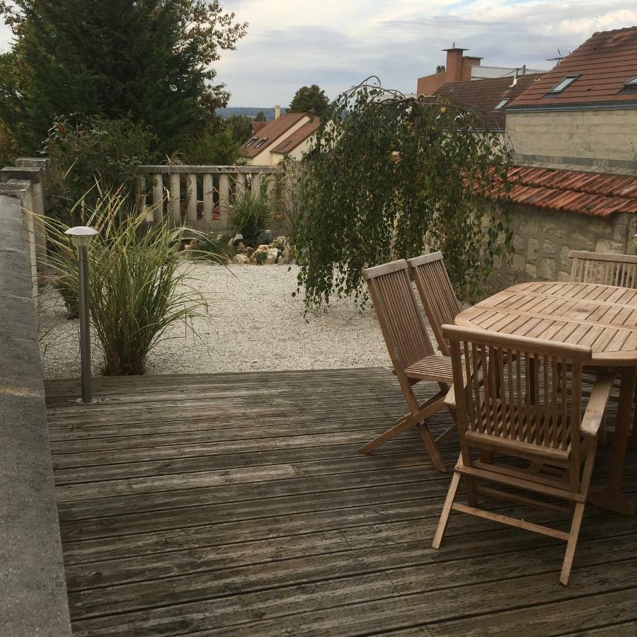 Au Tilleul Lejlighed Mezieres-sur-Seine Eksteriør billede